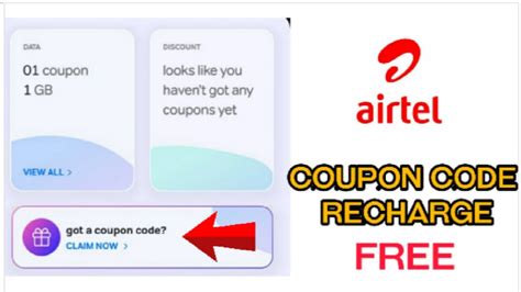 Airtel Coupon Recharge Kaise Kare Coupon Code Recharge Airtel