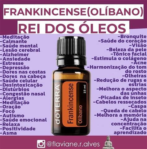 Aromaterapia On Instagram Leo Essencial Frankincense Ol Bano O