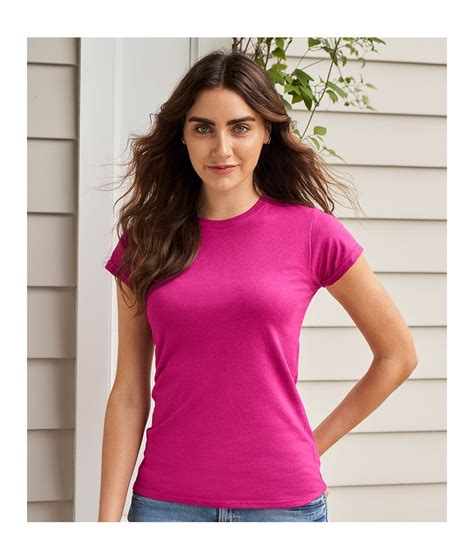 Gildan Softstyle Ladies Fitted Ringspun T Shirt T Shirts From Garment