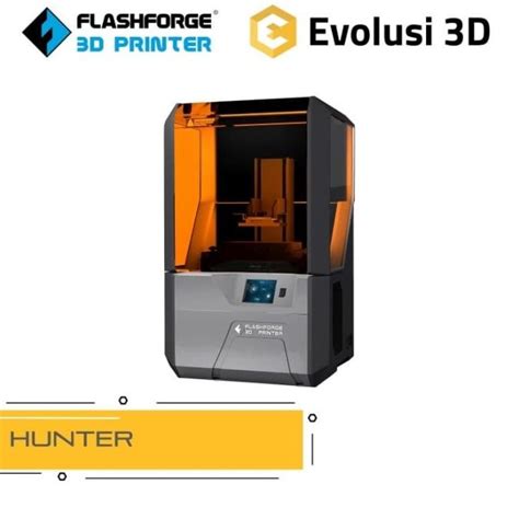 Jual IMPROVED Flashforge Hunter SLA DLP Resin 3D Printer PRO For