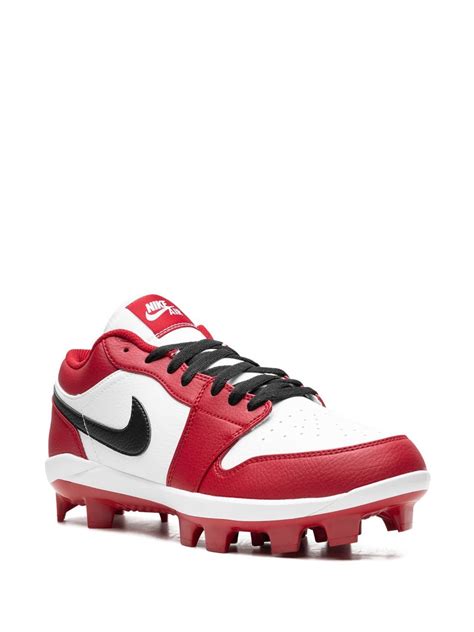 Jordan Air Jordan 1 Retro MCS Low "Gym Red" Baseball Cleats - Farfetch