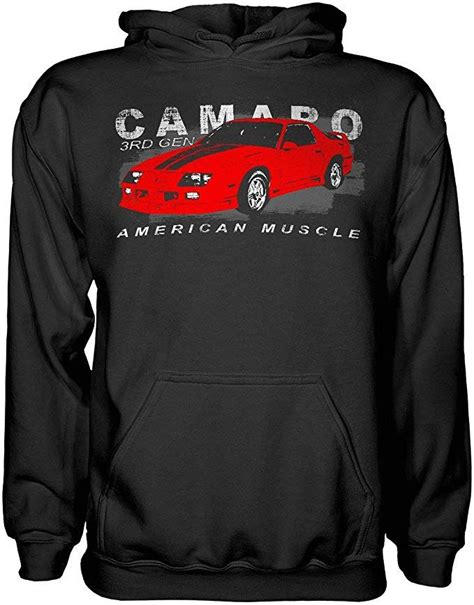 Aggressive Thread 3rd Gen Chevy Camaro American Muscle Hoodie