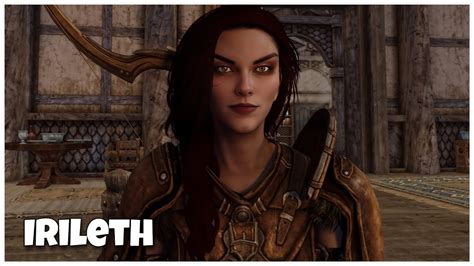 The Hottest Female Dark Elf Follower In Skyrim Meet Irileth The