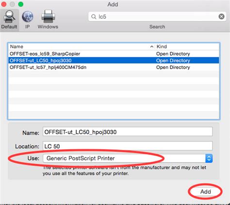 Generic Postscript Printer For Mac - fasrwing