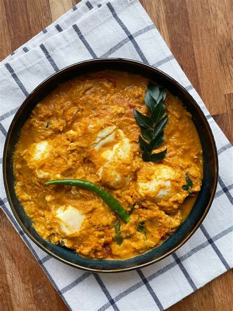 Poached Egg Curry Kerala Style