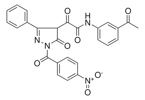 N Acetylphenyl Nitrobenzoyl Oxo Phenyl Dihydro H