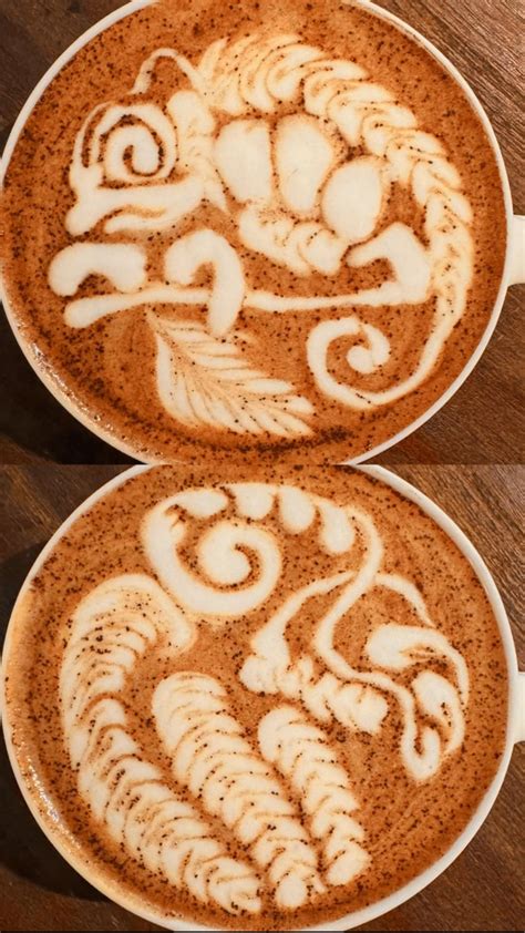 Soy sauce latte? : r/latteart