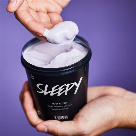 Sleepy Calming Body Comfort Lotion For Better Sleep Lush