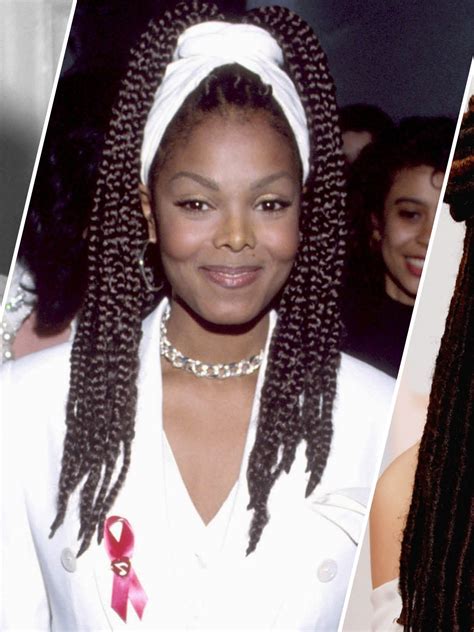 Janet Jackson Braids