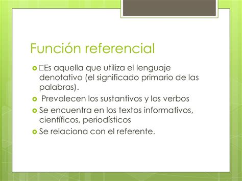 Funcion Referencial