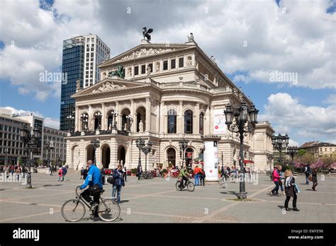 The Alte Oper A Concert Hall And Former Opera House In Frankfurt Am