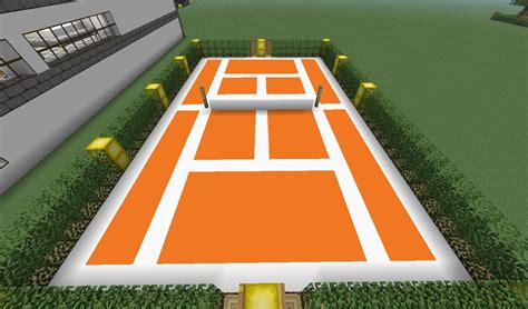 Tennis Court Minecraft Map