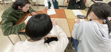 グループエンカウンターを行いました ｜ 東京都立桜町高等学校 定時制 東京都立学校