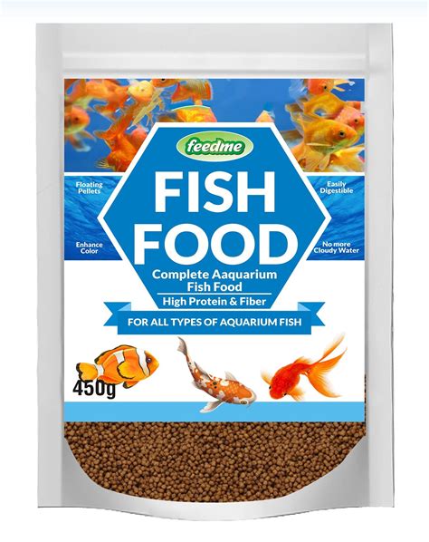 Buy Feedme Complete Aquarium Fish Food Pellet High Protein Fiber For