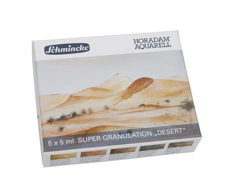 Buy Schmincke Horadam Aquarell Super Granulation Set Desert X