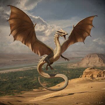 Mythology In Egypt Of Titan Dragon Akhekh Flying Sticker By Titan33