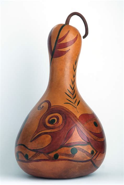 Gourd Art By Helene C De Baca