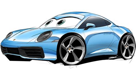 Porsche to make special 992 inspired by Sally Carrera from Pixar's 'Cars' franchise | The ...