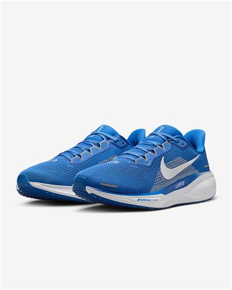 Nike Pegasus 41 Nfl Detroit Lions Mens Road Running Shoes