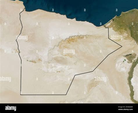 matrouh governorate  egypt  resolution satellite map stock photo