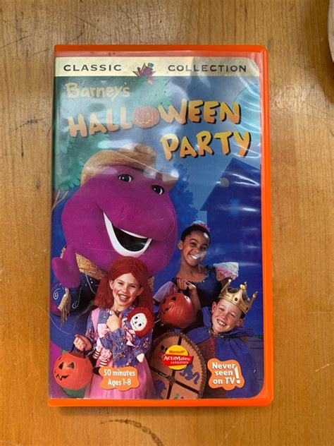 Barney Halloween Party Vhs Version