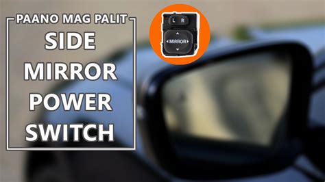 Paano Mag PALIT LINIS Ng Inyong SIDE MIRROR CONTROL SWITCH VIOS GEN3