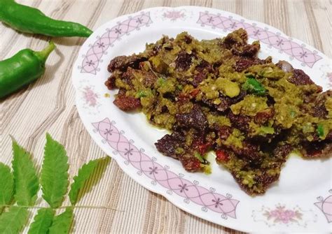 Resep Dendeng Cabe Ijo Oleh Desyane Putri Cookpad