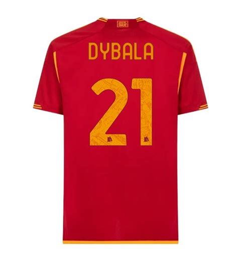 Dybala AS Roma 23/24 Home Jersey - JerseyMotion