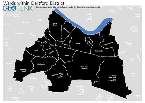 Map and Details for Dartford Borough Council Local Authority