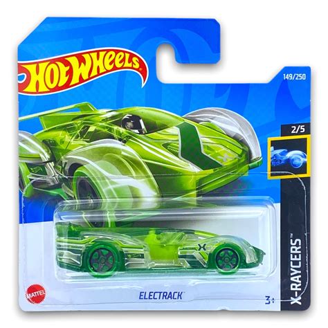 Hot Wheels Electrack Clear Green HCT52 KLAS UK