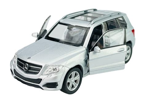 Welly Mercedes Benz Glk Srebrny 1 34 Samochód Nowy Metalowy Model