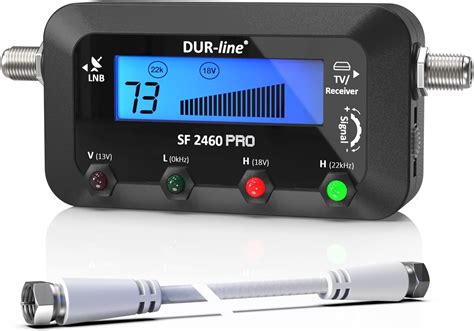 Dur Line SF 2460 Pro Pointeur Satellite Appareil de Mesure précis