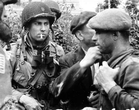 Battle Of Normandy Summer 1944 French Resistance Discuss The Situation