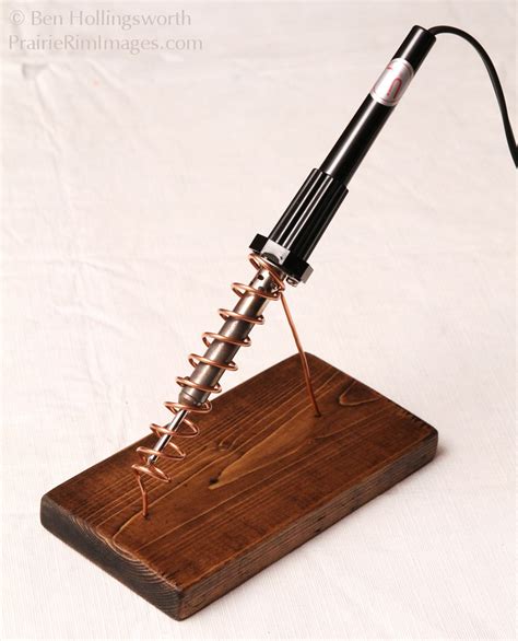 Prairie Rim Tech Free DIY Soldering Iron Holder