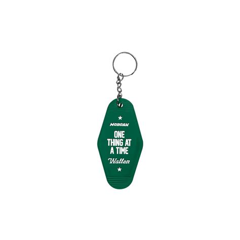 One Thing At A Time Motel Key Tag Morgan Wallen Official Store