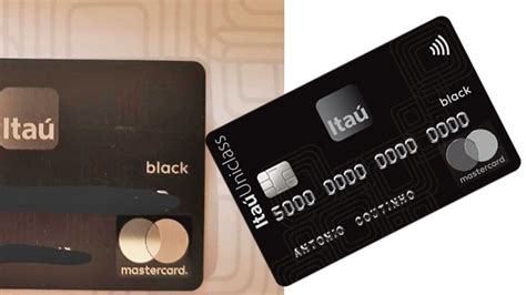 Cartão Itaú Uniclass Mastercard Black saiba como ter o seu YouTube