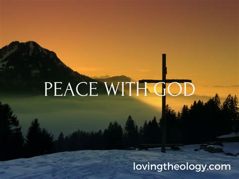 Peace With God Loving Theology