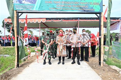 TMMD Desa Tawang Betonisasi Jalan Dan Talud Untuk Memperlancar Akses