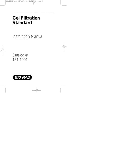 Gel Filtration Standard - Bio-Rad