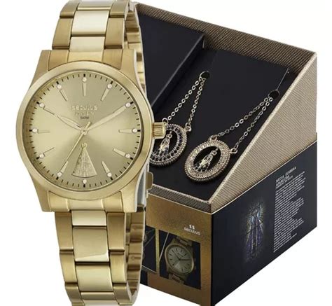 Reloj de pulsera Seculus Casual 20981LPSKDA1K1 Kit Relógio Seculus