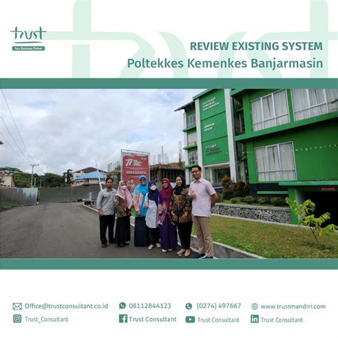 Review Existing System Pada Poltekkes Kemenkes Banjarmasin Trust