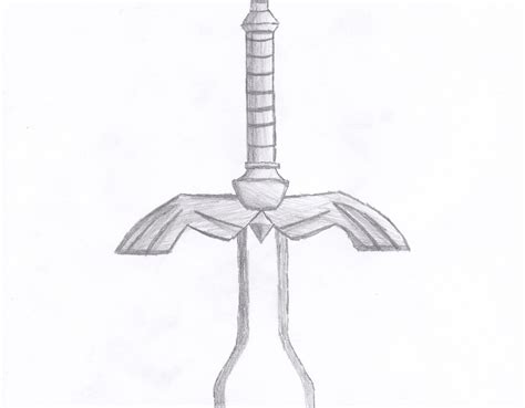 Master Sword Sketch by TheOrangeDart on DeviantArt