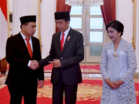 Foto Presiden Jokowi Lantik Budi Arie Setiadi Sebagai Menkominfo