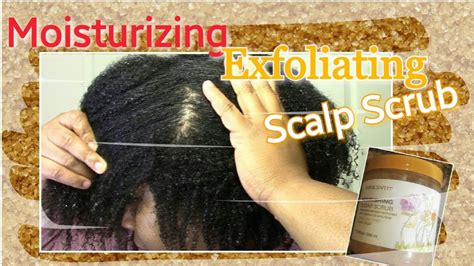 Scalp Scrub For Natural Hair Growth And Scalp Health Exfoliating And Moisturizing