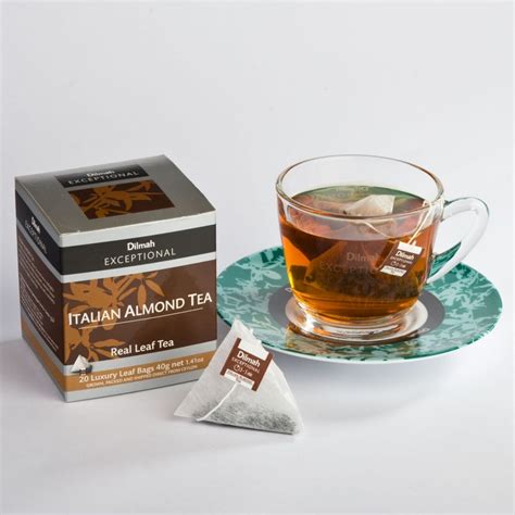 Dilmah Italian Almond Tea Exceptional The Tea Journey