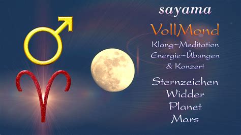 Vollmond Konzert Mit Energieuebungen Klangmeditation Im Oktober