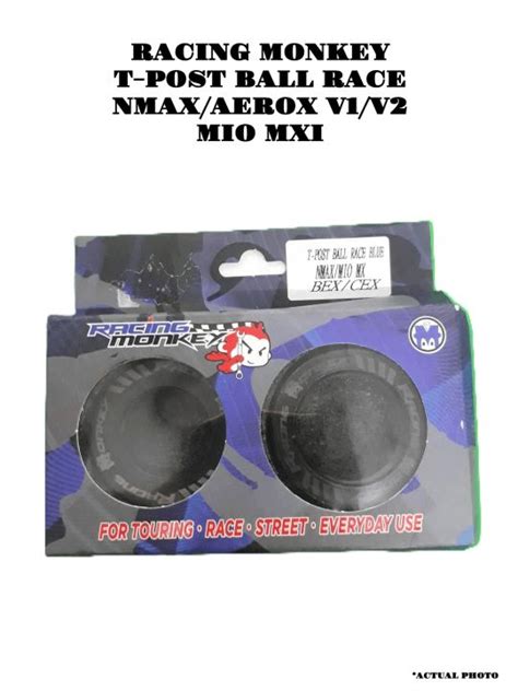 RACING MONKEY T POST BALL RACE BEARING SET MODEL NMAX V1 V2 AEROX V1