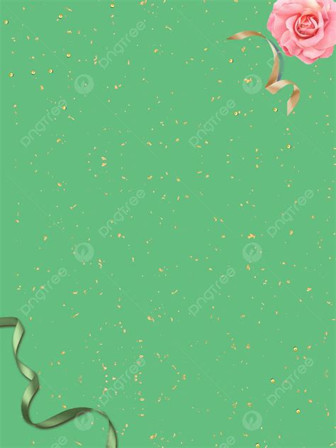 Simple Invitation Green Background Material Wallpaper Image For Free ...