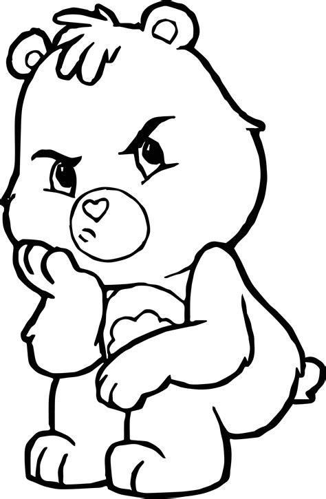 Care Bears Boring Adventures In Care A Lot Coloring Page