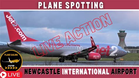 RE Boot 2 Live Plane Spotting Action From Newcastle International